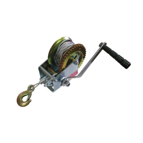 Guincho Manual Para Carreta De Âncora 1800Lbs/815Kg Com Cabo De Aço - Imagem 2