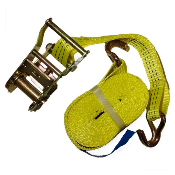 Cinta Com Catraca 6 Metros 2000kg Amarela - Imagem 2