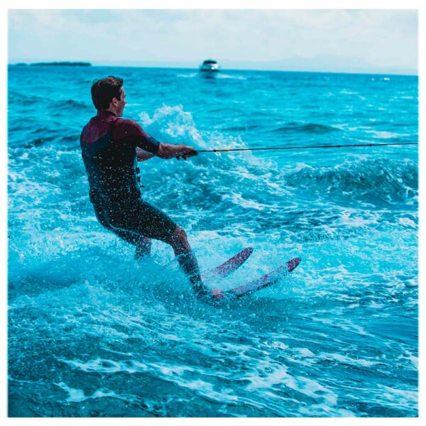 Esqui Combo Allegre Jobe Turqueza 170cm - Imagem 5