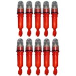 Kit 10 Sinalizador Náutico Luz LED Strobo Para Marcação De Redes Pesca e Boias - Imagem 3