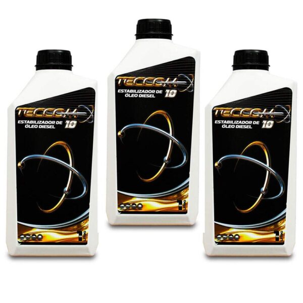 Kit 3X Otimizador Combustível Teccom 10 Mariner Diesel 1L - Imagem 3