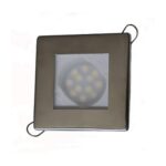 Luminária Quadrada Inox 24V Branco Frio - Imagem 3