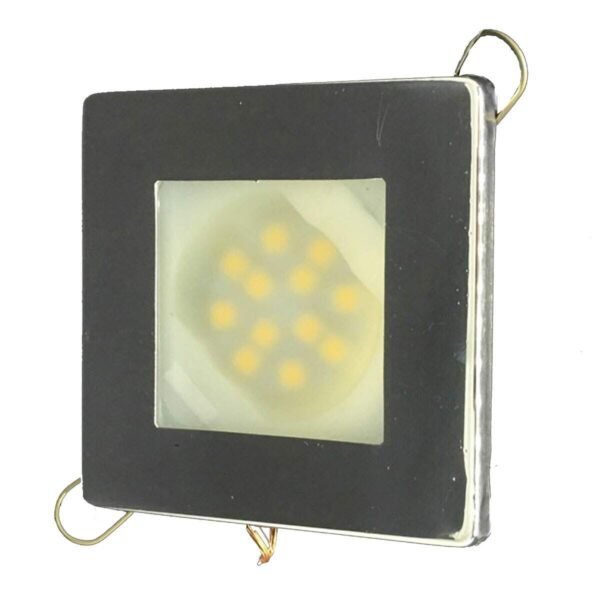 Luminária Quadrada Inox 24V Branco Frio - Imagem 4