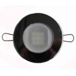 Luminária Redonda LED Inox 12V Branco Frio - Imagem 2