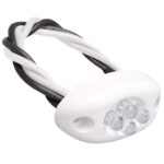 Luz Cortesia Oval Branca Luz Branca - Imagem 2