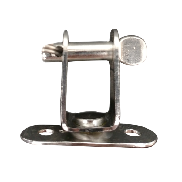 Manilha Giratória Media Com Base De Chapa - Imagem 3