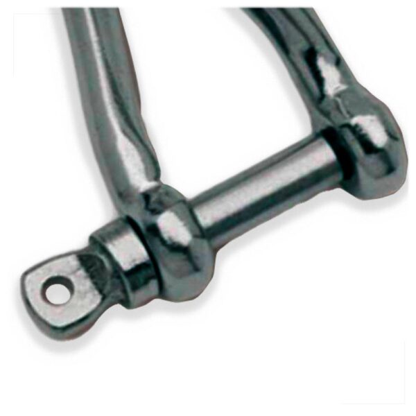 Manilha Nautos 91388 8mm Torcida Longa Inox - Imagem 2