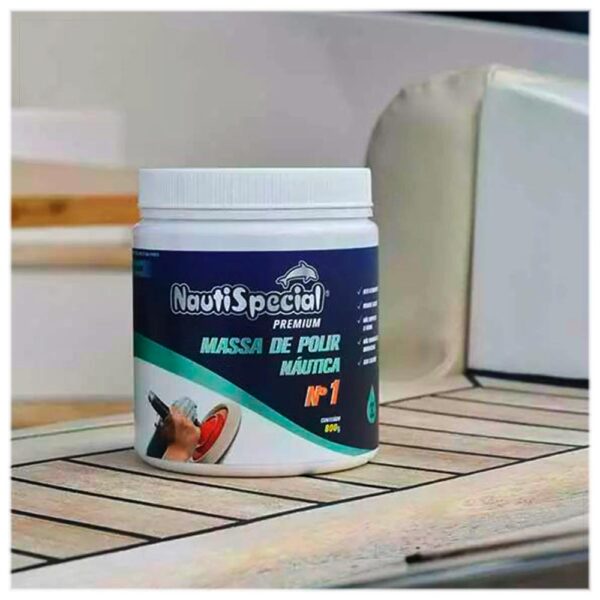 Massa De Polir Náutica N°1 800G Nautispecial - Imagem 3