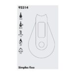 Moitão Nautos 92314 39mm Fixo - Imagem 3