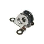 Moitão Nautos 92561 Mininox 20mm Passador Vertical Alumínio - Imagem 2