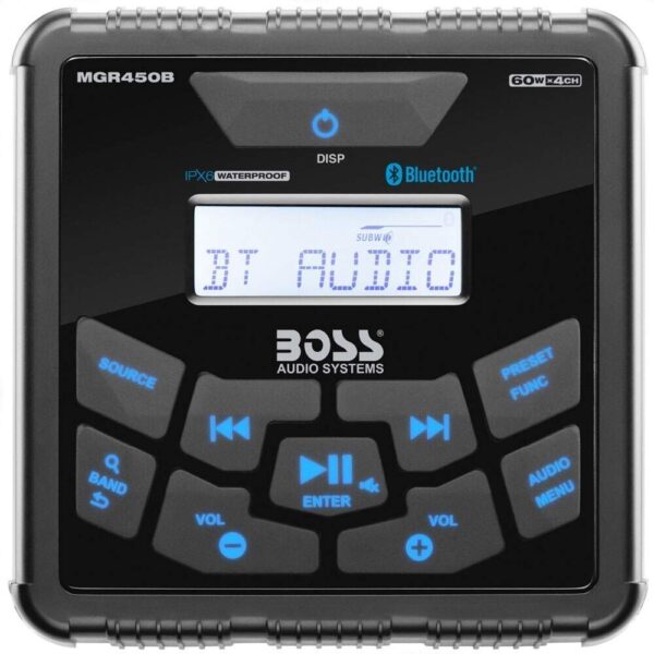 Som Marinizado Boss 240W Bluetooth Mp3 Usb MGR450B - Imagem 6