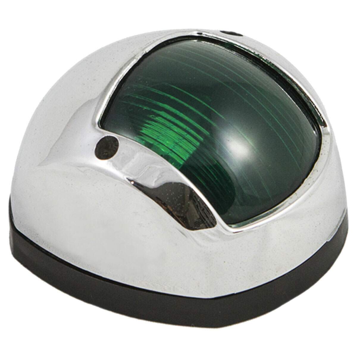 0f4895fe22c5a019f5ff8d4689d387c5.jpg Luz Navegação Cromada LED BE Verde - Imagem 1