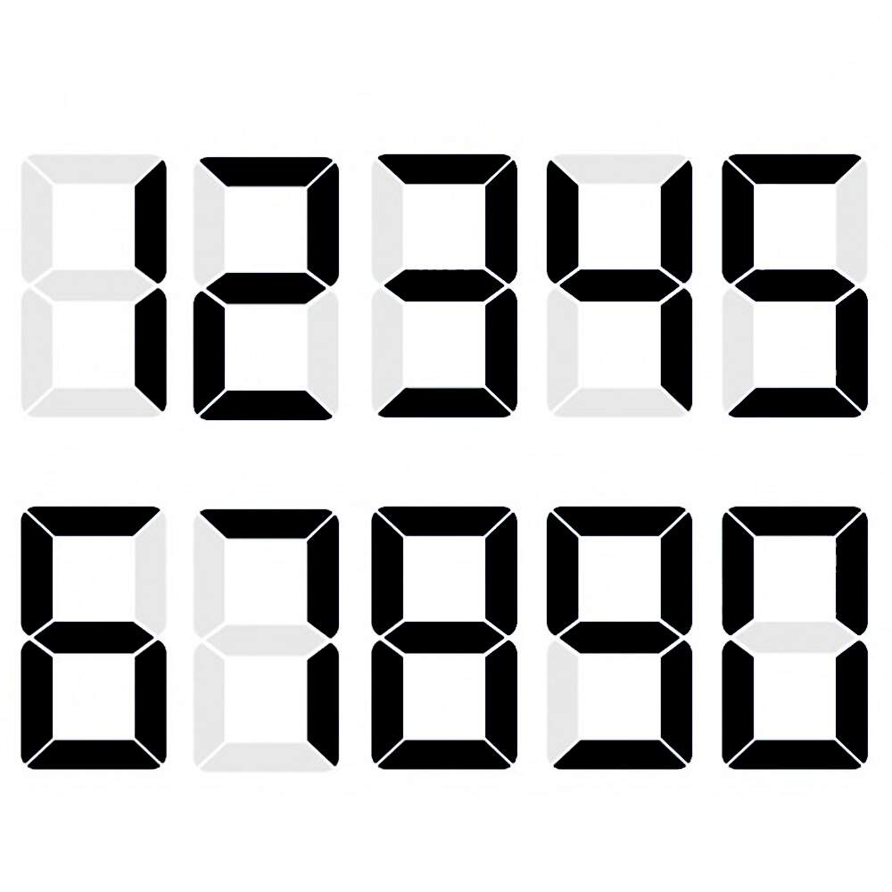 6aa0b265e50f8f000ed849a530b350d4.jpg Numeral Para Velas Laser Preto - Imagem 1