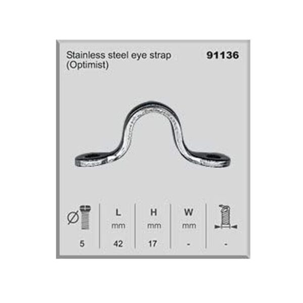 Alça Nautos 91136 Forjada Inox - Imagem 4