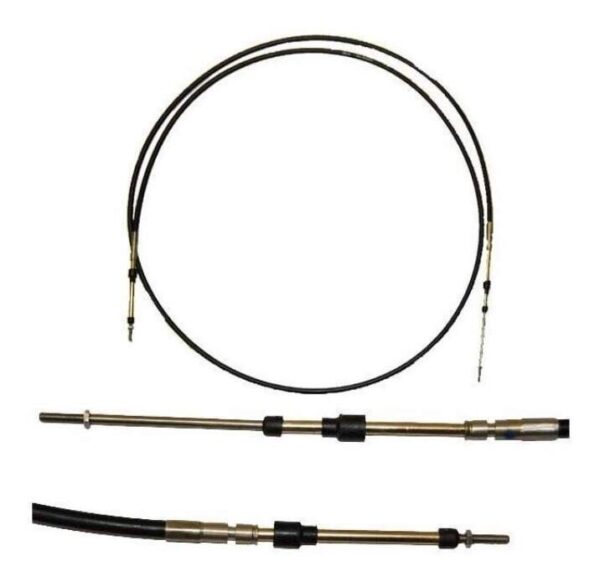 Cabo De Comando Para Yamaha Volvopenta Suzuki Yanmar e 33C Teleflex 8 pés - Imagem 2