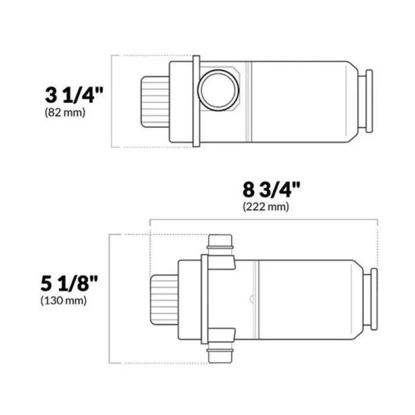 Macerador Vaso Elétrico TMC JABSCO 12V - Imagem 6