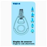 Moitão Nautos 92014 Organic 57mm Amarrar - Imagem 3