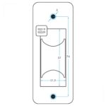 Moitão Nautos 92359 39mm Mastro Embutir Alumínio - Imagem 2