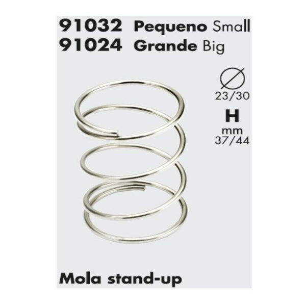 Mola Nautos 91032 35mm Stand Up Pequena Inox - Imagem 3