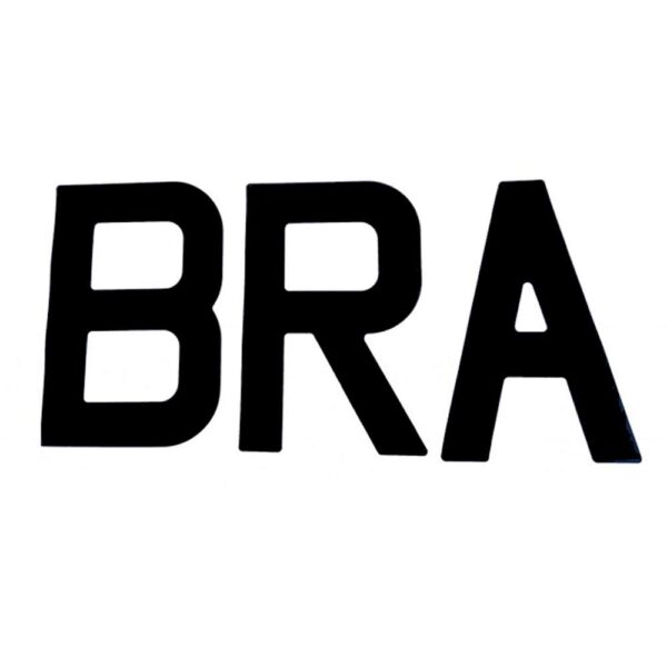 Numeral Letra A Digital Velas 30,5cm Preto Laser - Imagem 2