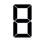 Numeral Para Velas Laser Preto - Imagem 3