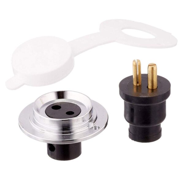 Plug Tomada 2 Pinos A Prova de Água - Imagem 4