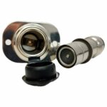 Tomada 12V com Acendedor de Cigarros Inox - Imagem 3