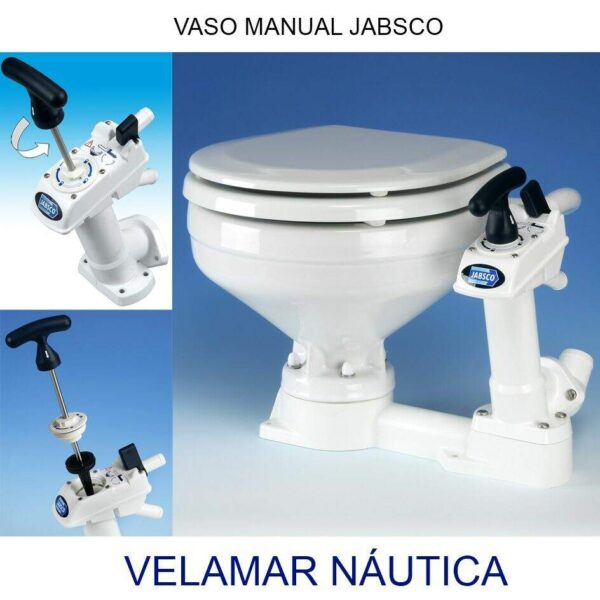 Vaso Sanitário Náutico Jabsco Manual - Imagem 3