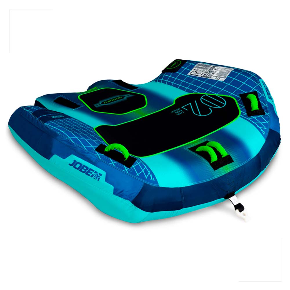 445d1084b9f889229f372aff97b1dc94.jpg Boia Náutica Airstream 2 Pessoas Blue Jobe Rebocável Lancha Jet - Imagem 1