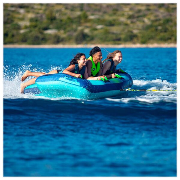 Boia Náutica Airstream 3 Pessoas Blue Jobe Rebocável Lancha Jet - Imagem 8