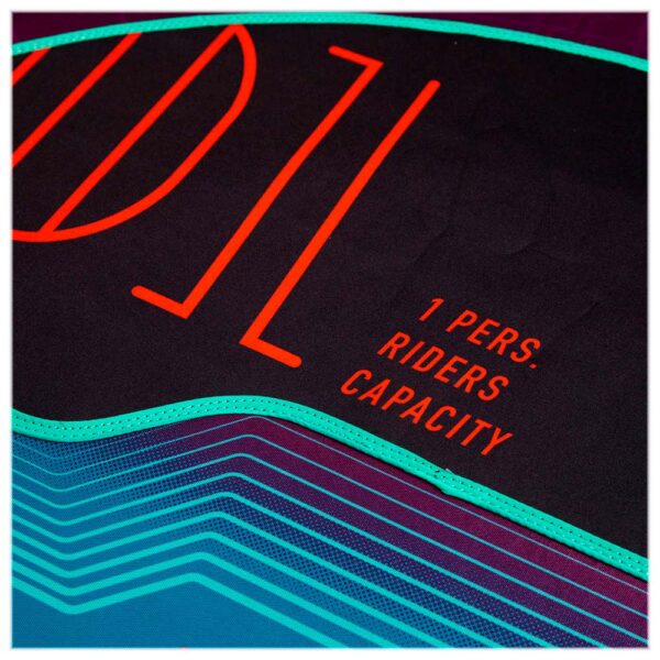 Boia Náutica Droplet Purple 1 Pessoa Jobe Rebocável Lancha Jet - Imagem 4