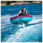 Boia Náutica Droplet Purple 1 Pessoa Jobe Rebocável Lancha Jet - Imagem 9