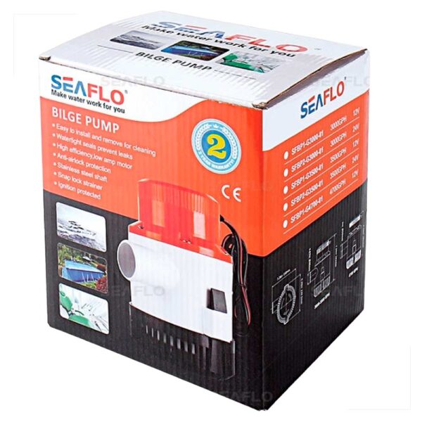 Bomba Porão 3500Gph 24V Seaflo - Imagem 5