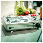 Fogareiro Stain a Gás Inox Camping Náutica NTK - Imagem 6