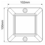Luz de Pier LED Arieltek com Recarregamento Solar Amarela - Imagem 2