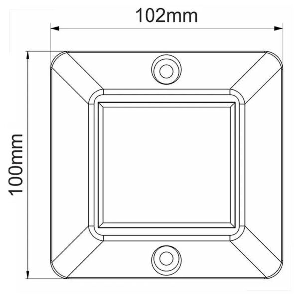 Luz de Pier LED Arieltek com Recarregamento Solar Amarela - Imagem 2