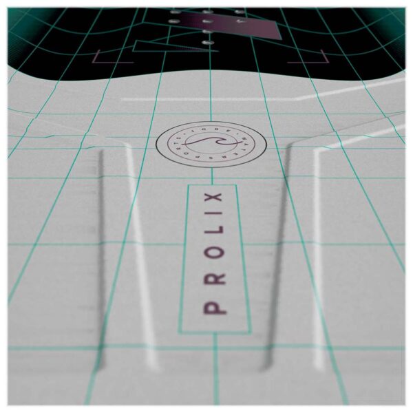 Prancha Wakeboard Prolix Jobe Sports 143 cm Cinza e Verde - Imagem 4