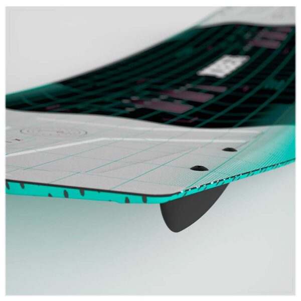 Prancha Wakeboard Prolix Jobe Sports 143 cm Cinza e Verde - Imagem 6