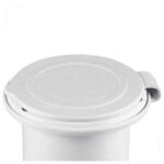 Suporte Ducha Chuveiro de Popa com Tampa Branco - Imagem 2