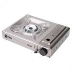 Fogareiro Stain a Gás Inox Camping Náutica NTK