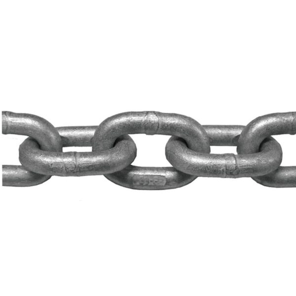 Kit 30 metros Corrente Calibrada 8mm Galvanizada Guincho Âncora - Imagem 3