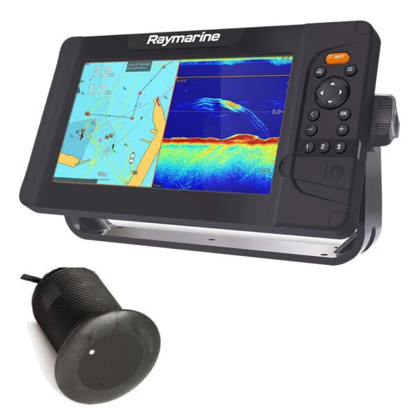 Kit GPS e Sonda Thru-Hull Element 7S Raymarine Veleiro - Imagem 2