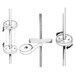 Protetor de Vela Disco Estai ou Guarda Mancebo - Imagem 3