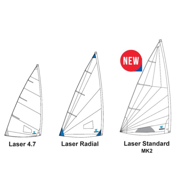 Vela MK2 Laser Standard Treino - Imagem 3