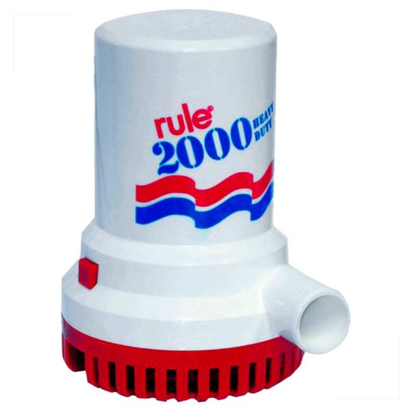 Bomba De Porão Rule 2000 GPH 24V - Imagem 2