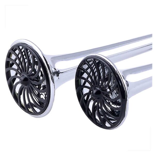 Buzina Náutica Marítima Dupla 12v Metalizada Araponga - Imagem 2