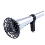 Buzina Náutica Marítima Grande 12v Metalizada Araponga - Imagem 2