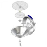 Churrasqueira Náutica Carvão Original Size 38,1cm Magma - Imagem 4