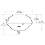 Churrasqueira Náutica Carvão Original Size 38,1cm Magma - Imagem 6
