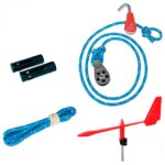 Conjunto Mastro Retranca Espicha Optimist Silver IODA - Imagem 6